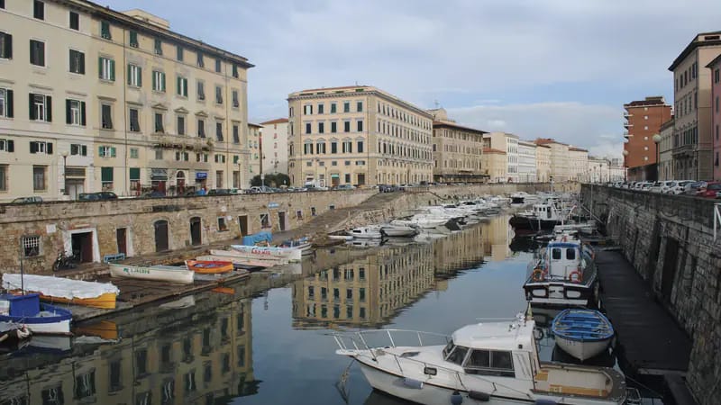 I fossi del quartiere Venezia Nuova a Livorno